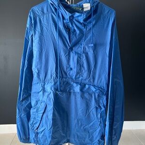 Men's Blue Hooded Jacket